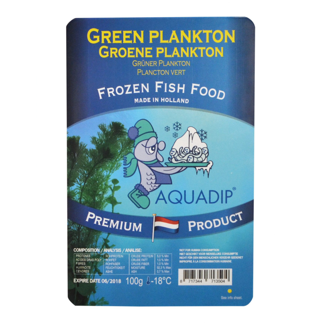 Green Plankton Frozen Food 100g Blister Pack